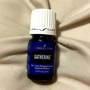 GATHERING YOUNG LIVING OIL.